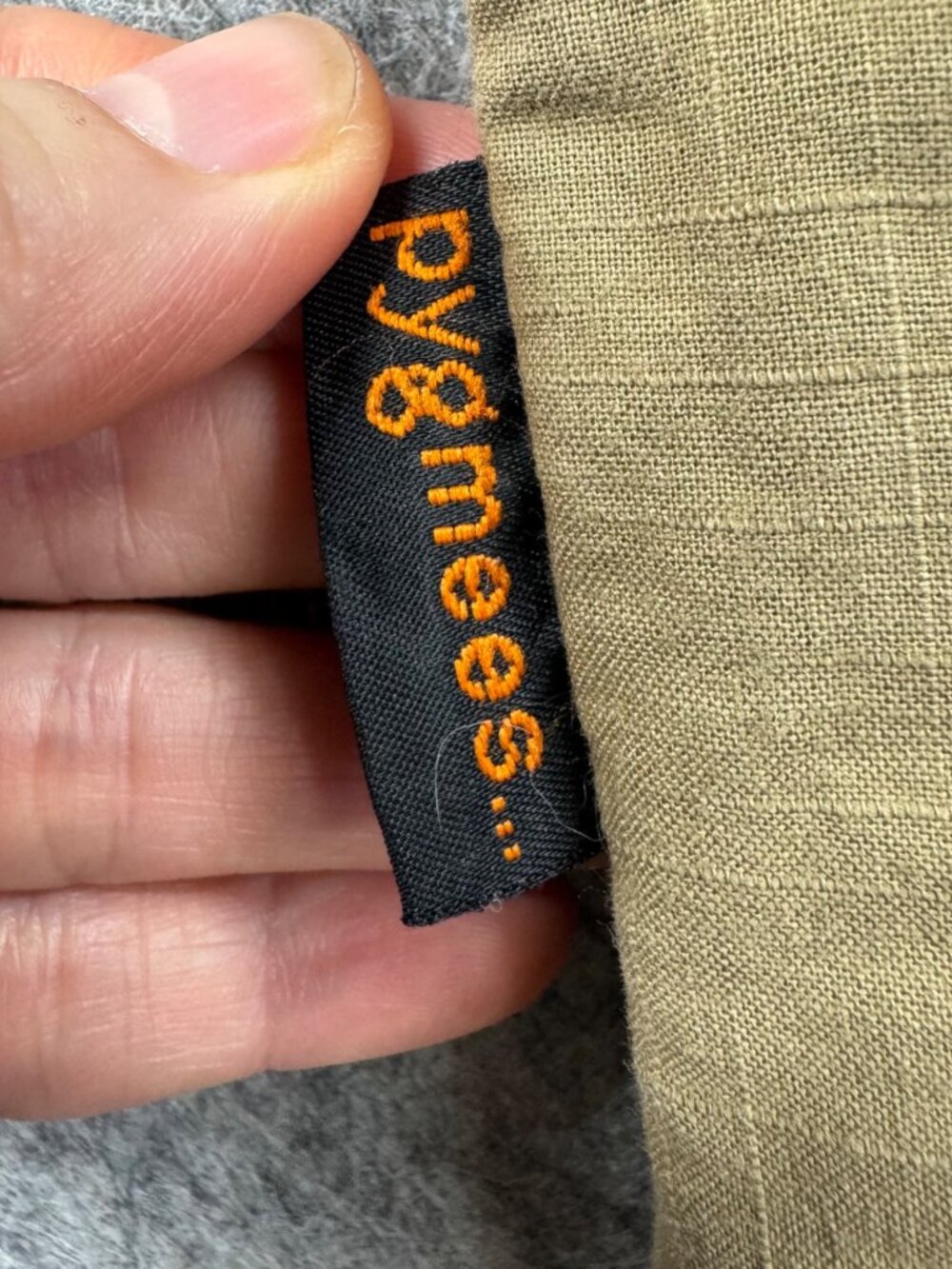 Pygmees Pants Y2K Vintage Camo Cut Out Jean Size Small Cotton - Picture 6 of 10